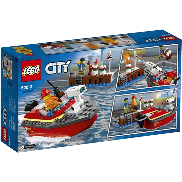 60213 LEGO City Eldsvåda i Hamnen (Bild 2 av 5)