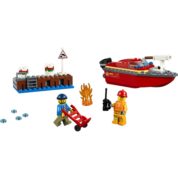 60213 LEGO City Eldsvåda i Hamnen (Bild 3 av 5)