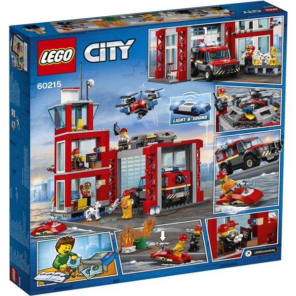 60215 LEGO City Brandstation (Bild 2 av 5)
