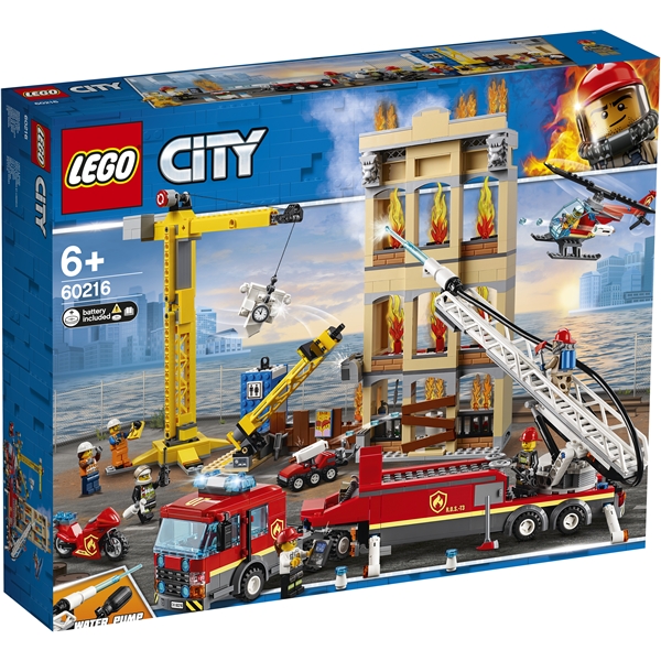 60216 LEGO City Brandkåren i Centrum (Bild 1 av 5)