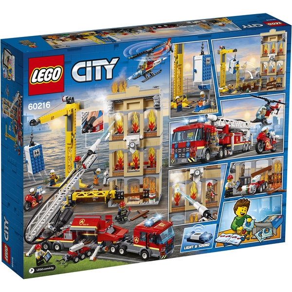 60216 LEGO City Brandkåren i Centrum (Bild 2 av 5)