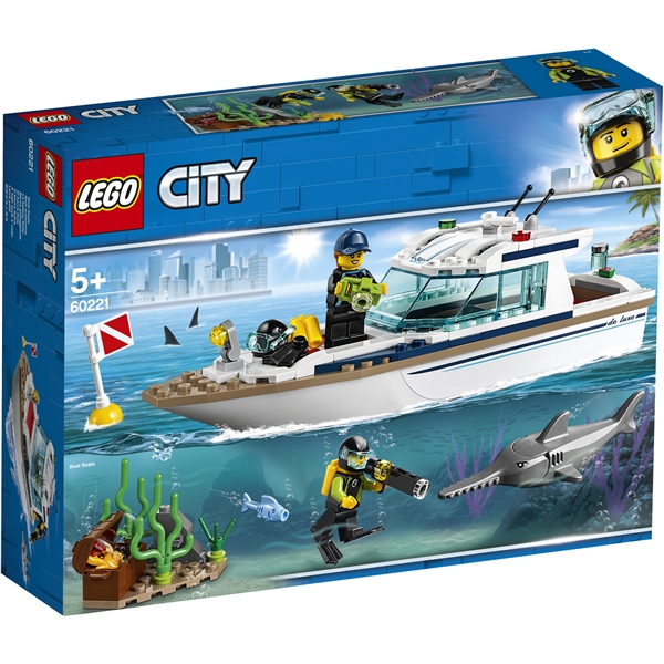 60221 LEGO City  Dykaryacht (Bild 1 av 5)