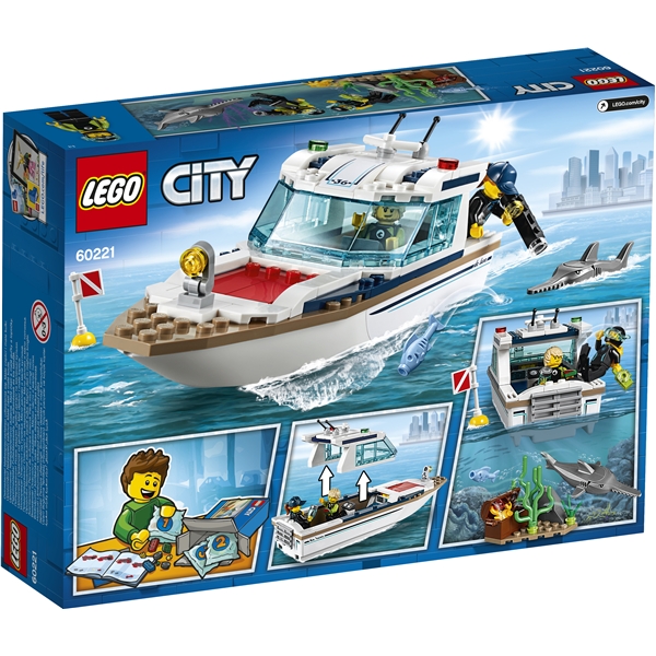 60221 LEGO City  Dykaryacht (Bild 2 av 5)