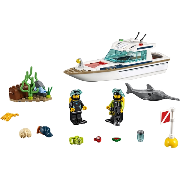 60221 LEGO City  Dykaryacht (Bild 3 av 5)