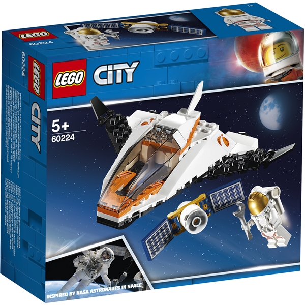 60224 LEGO City Space Port Satellitservice (Bild 1 av 3)