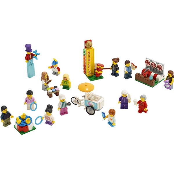 60234 LEGO City Town Figurpaket - Tivoli (Bild 3 av 3)