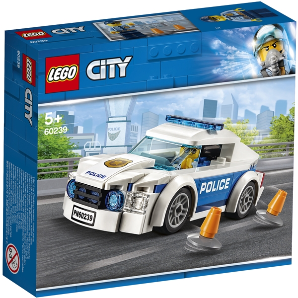 60239 LEGO City Police Polispatrullbil (Bild 1 av 3)