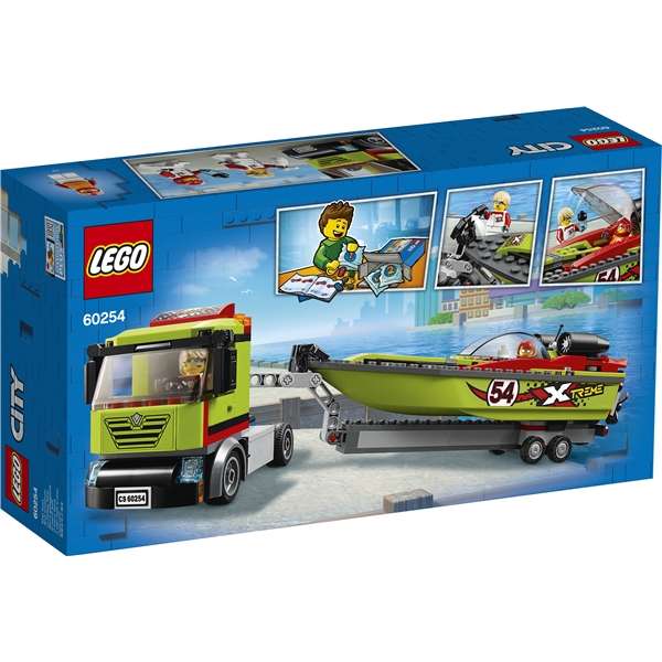 60254 LEGO City Great Vehicle Racerbåtstransport (Bild 2 av 3)