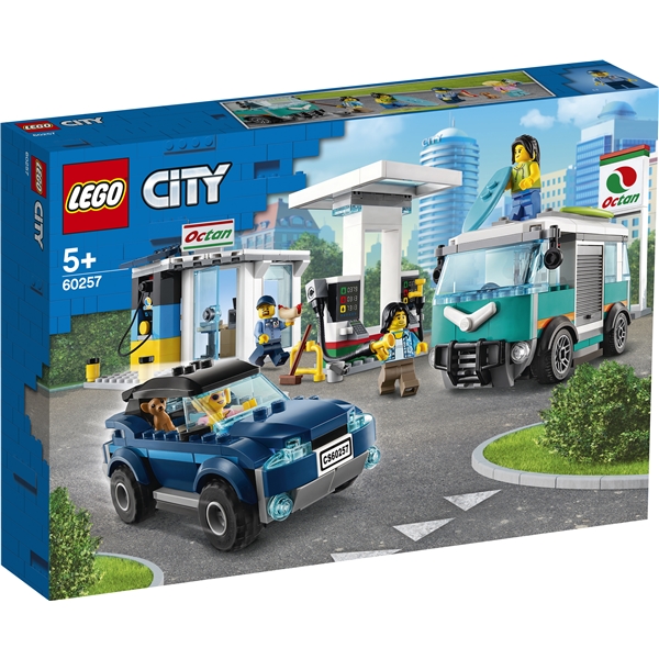 60257 LEGO City Turbo Wheels Bensinstation (Bild 1 av 3)