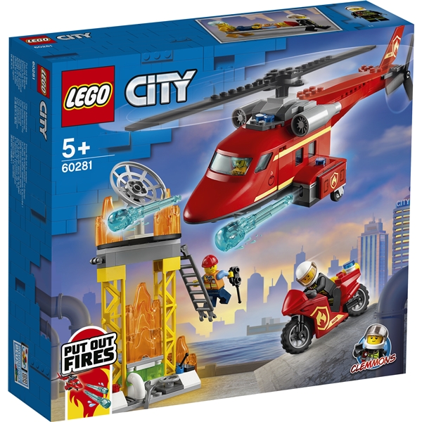 60281 LEGO City Fire Brandräddningshelikopter (Bild 1 av 6)