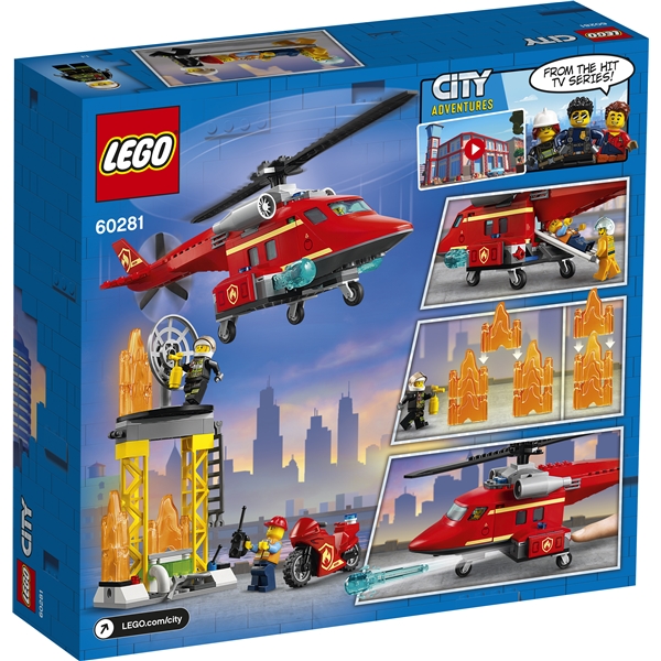 60281 LEGO City Fire Brandräddningshelikopter (Bild 2 av 6)