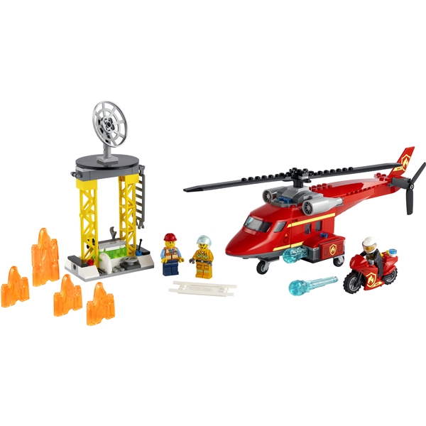 60281 LEGO City Fire Brandräddningshelikopter (Bild 3 av 6)