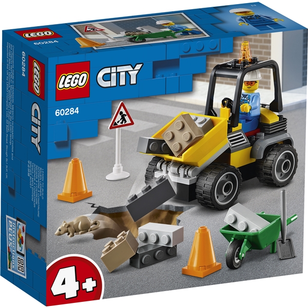 60284 LEGO City Great Vehicles Vägarbetsbil (Bild 1 av 5)