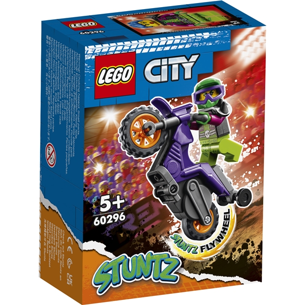 60296 LEGO City Stuntz Stegrande Stuntcykel (Bild 1 av 6)