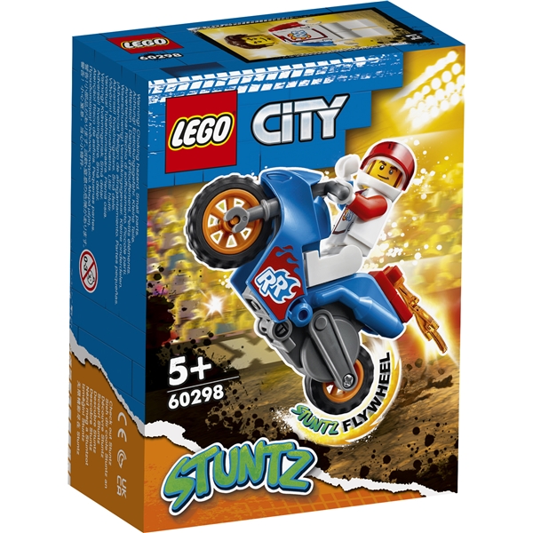 60298 LEGO City Stuntz Stuntcykel med Raket (Bild 1 av 4)