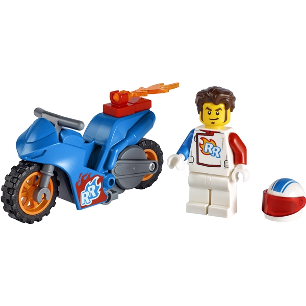 60298 LEGO City Stuntz Stuntcykel med Raket (Bild 3 av 4)