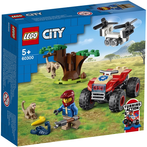 60300 LEGO City Wildlife Djurräddningsfyrhjuling (Bild 1 av 3)