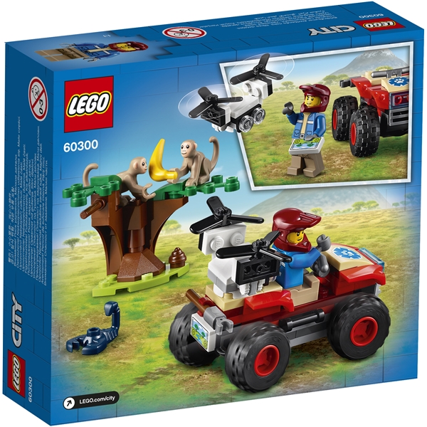 60300 LEGO City Wildlife Djurräddningsfyrhjuling (Bild 2 av 3)