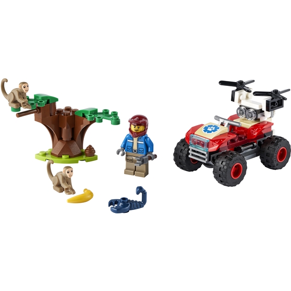 60300 LEGO City Wildlife Djurräddningsfyrhjuling (Bild 3 av 3)
