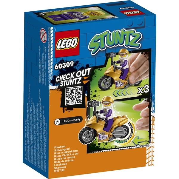 60309 LEGO City Stuntz Selfiestuntcykel (Bild 2 av 3)