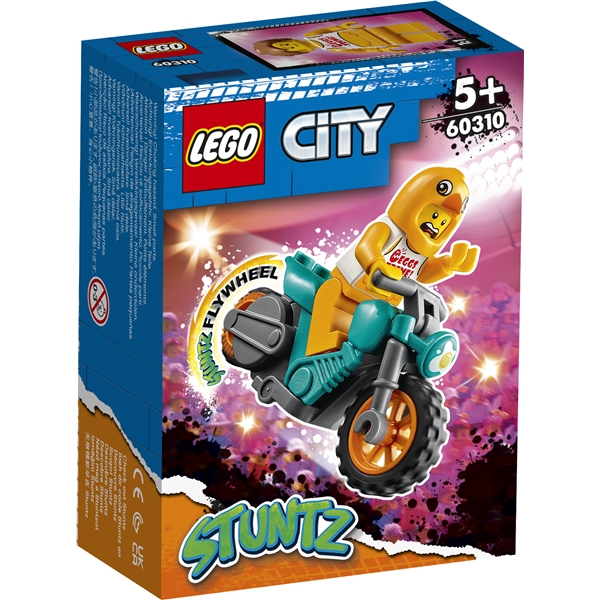 60310 LEGO City Stuntz Stuntcykel med Kyckling (Bild 1 av 6)
