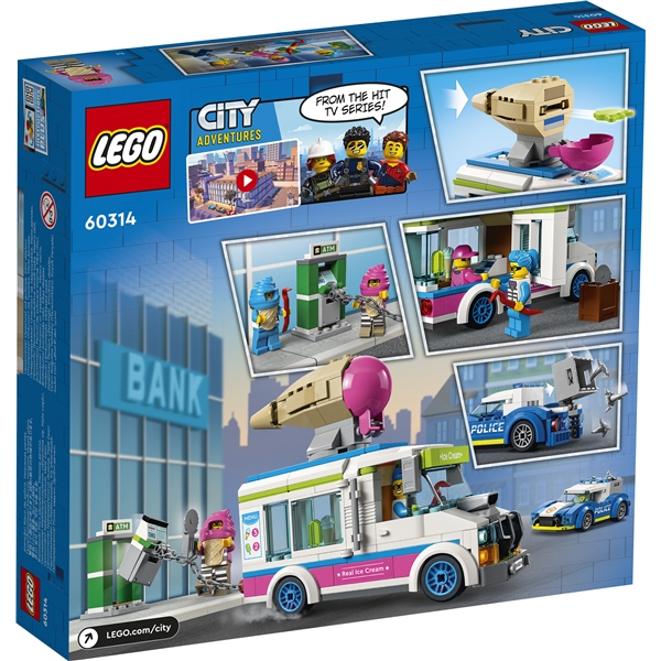 60314 LEGO City Police Polisjakt efter Glassbil (Bild 2 av 5)