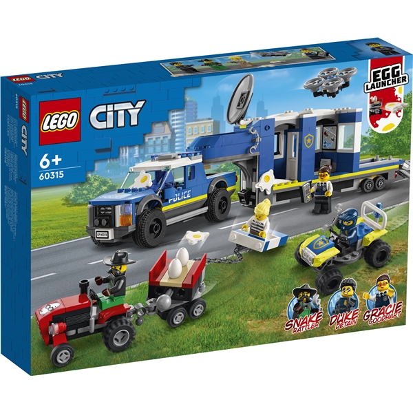 60315 LEGO City Police Polisens Mob Kommandofordon (Bild 1 av 5)
