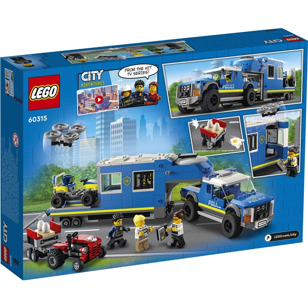 60315 LEGO City Police Polisens Mob Kommandofordon (Bild 2 av 5)
