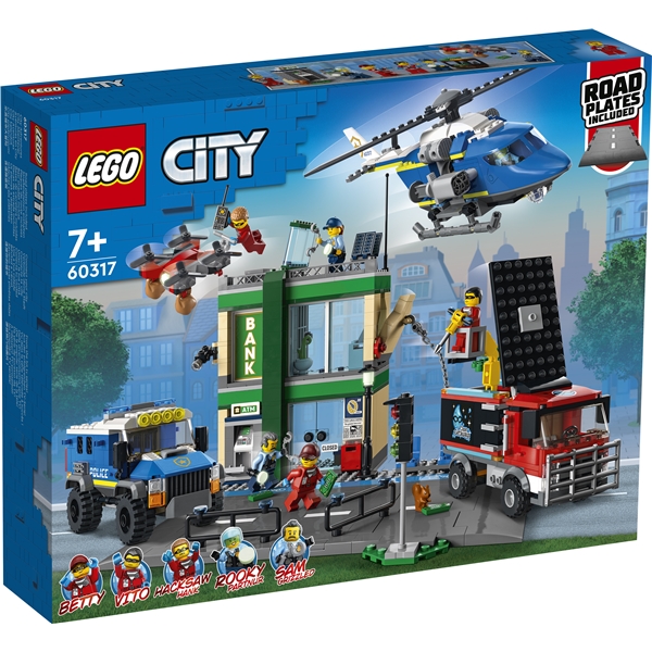 60317 LEGO City Police Polisjakt vid Banken (Bild 1 av 5)