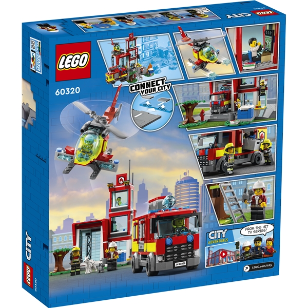 60320 LEGO City Fire Brandstation (Bild 2 av 6)