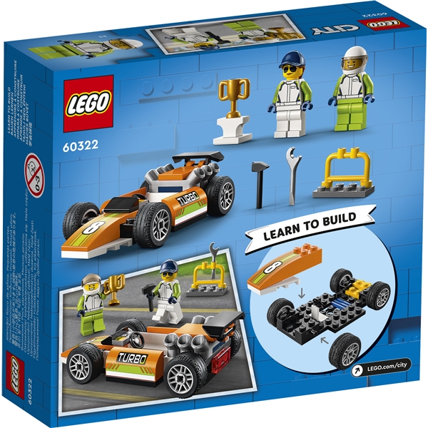 60322 LEGO City Great Vehicles Racerbil (Bild 2 av 6)