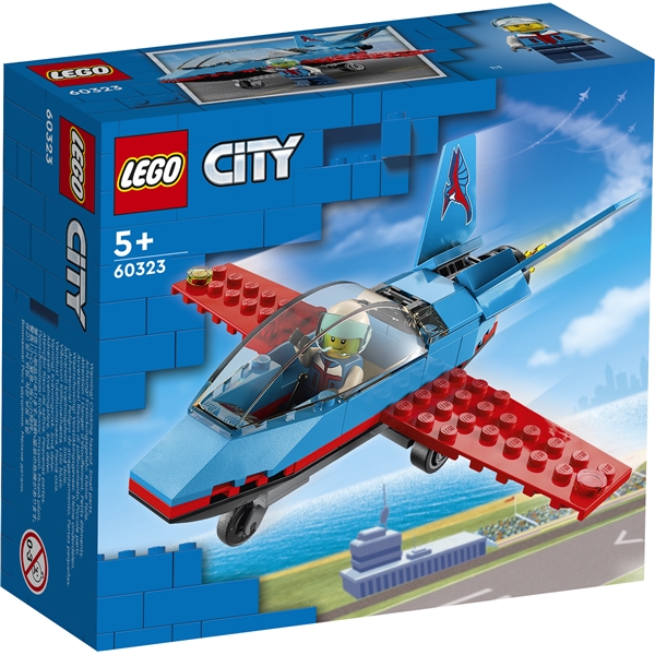 60323 LEGO City Great Vehicles Stuntplan (Bild 1 av 5)