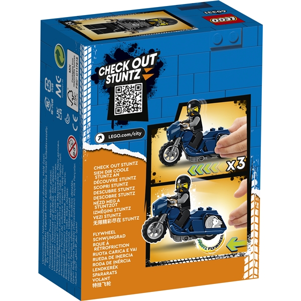 60331 LEGO City Stuntz Touringstuntcykel (Bild 2 av 6)