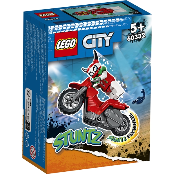 60332 LEGO City Stuntz Skorpionstuntcykel (Bild 1 av 6)