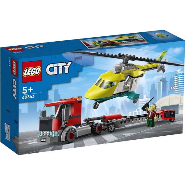 60343 LEGO City Great Vehicles Räddninghelikopter (Bild 1 av 5)