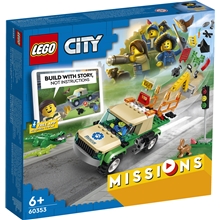 60353 LEGO City Räddningsuppdrag med Vilda Djur