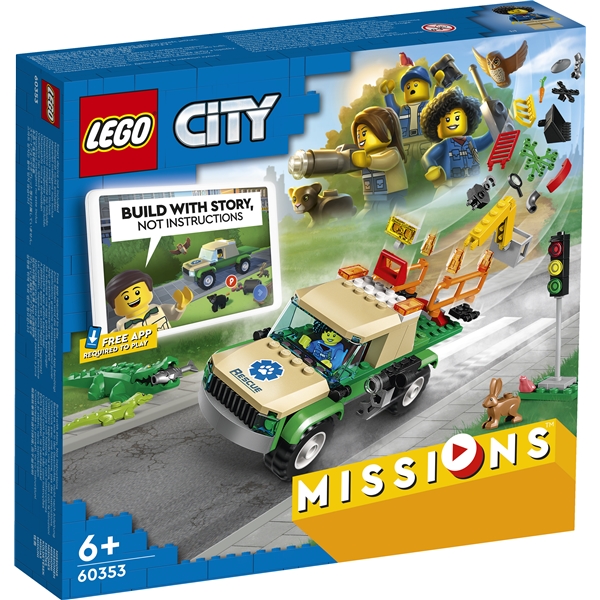 60353 LEGO City Räddningsuppdrag med Vilda Djur (Bild 1 av 6)