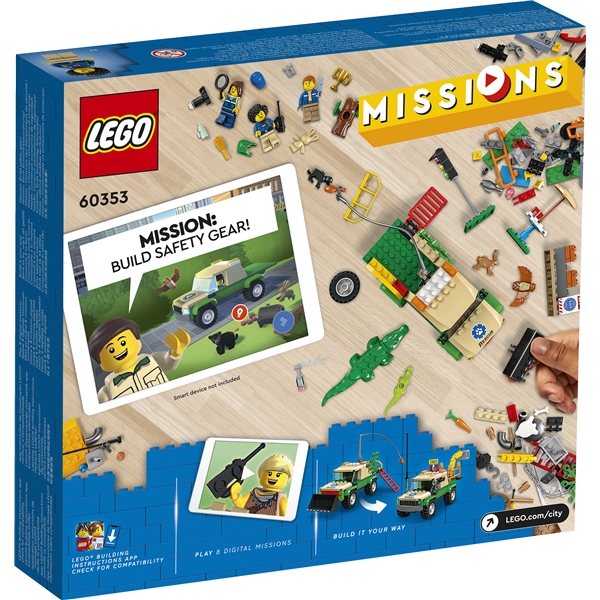 60353 LEGO City Räddningsuppdrag med Vilda Djur (Bild 2 av 6)