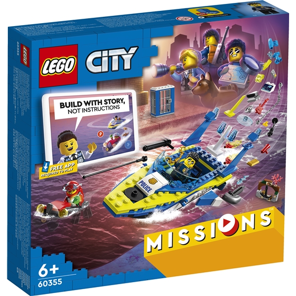 60355 LEGO City Missions Uppdrag med Sjöpolisen (Bild 1 av 6)