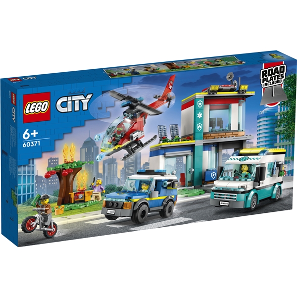60371 LEGO City Utryckningsfordonens Högkvarter (Bild 1 av 6)