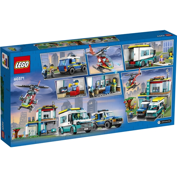 60371 LEGO City Utryckningsfordonens Högkvarter (Bild 2 av 6)
