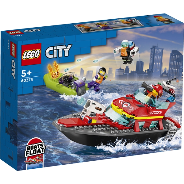 60373 LEGO City Brandräddningsbåt (Bild 1 av 6)