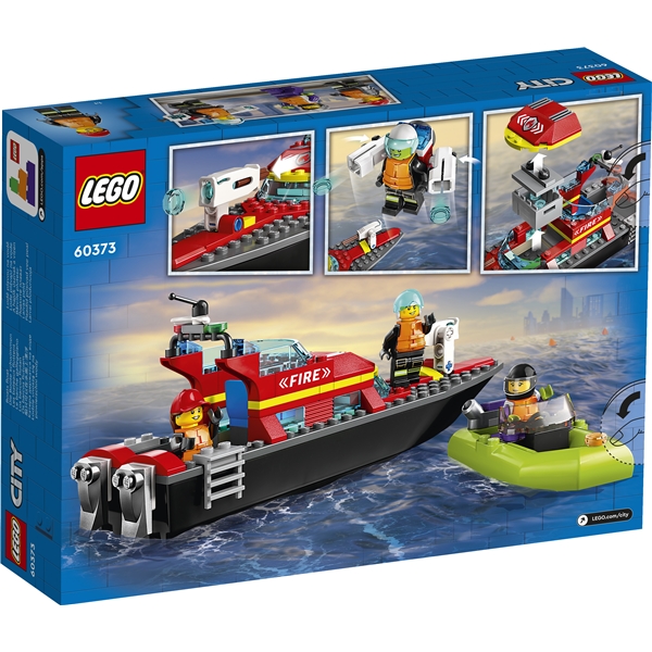 60373 LEGO City Brandräddningsbåt (Bild 2 av 6)