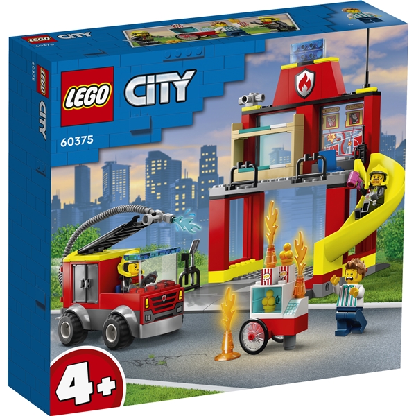 60375 LEGO City Brandstation och Brandbil (Bild 1 av 6)