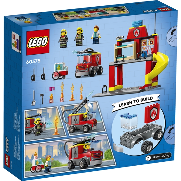 60375 LEGO City Brandstation och Brandbil (Bild 2 av 6)