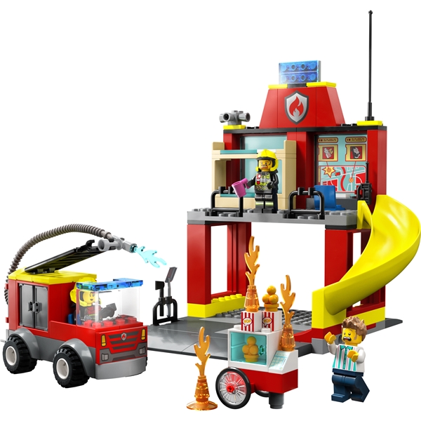 60375 LEGO City Brandstation och Brandbil (Bild 3 av 6)