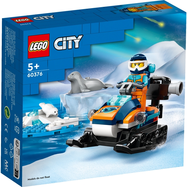 60376 LEGO City Polarutforskare & Snöskoter (Bild 1 av 5)