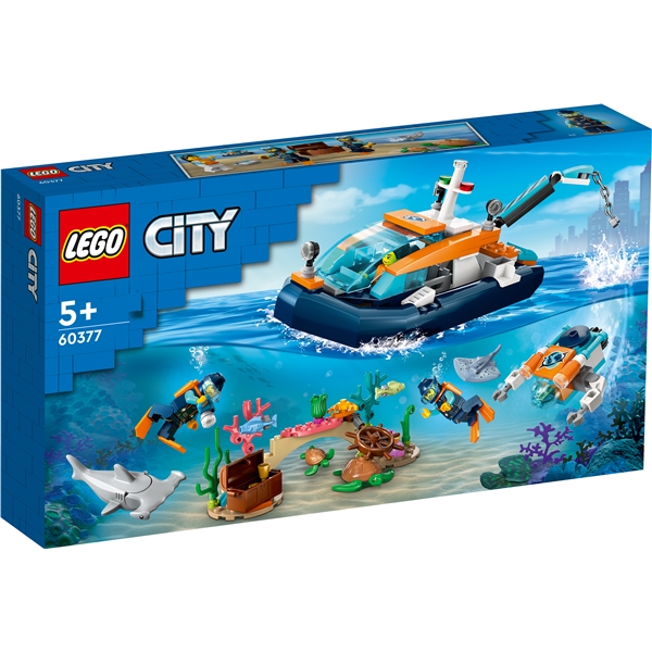 60377 LEGO City Utforskare & Dykarbåt (Bild 1 av 6)