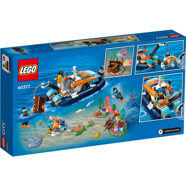 60377 LEGO City Utforskare & Dykarbåt (Bild 2 av 6)
