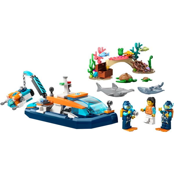 60377 LEGO City Utforskare & Dykarbåt (Bild 3 av 6)